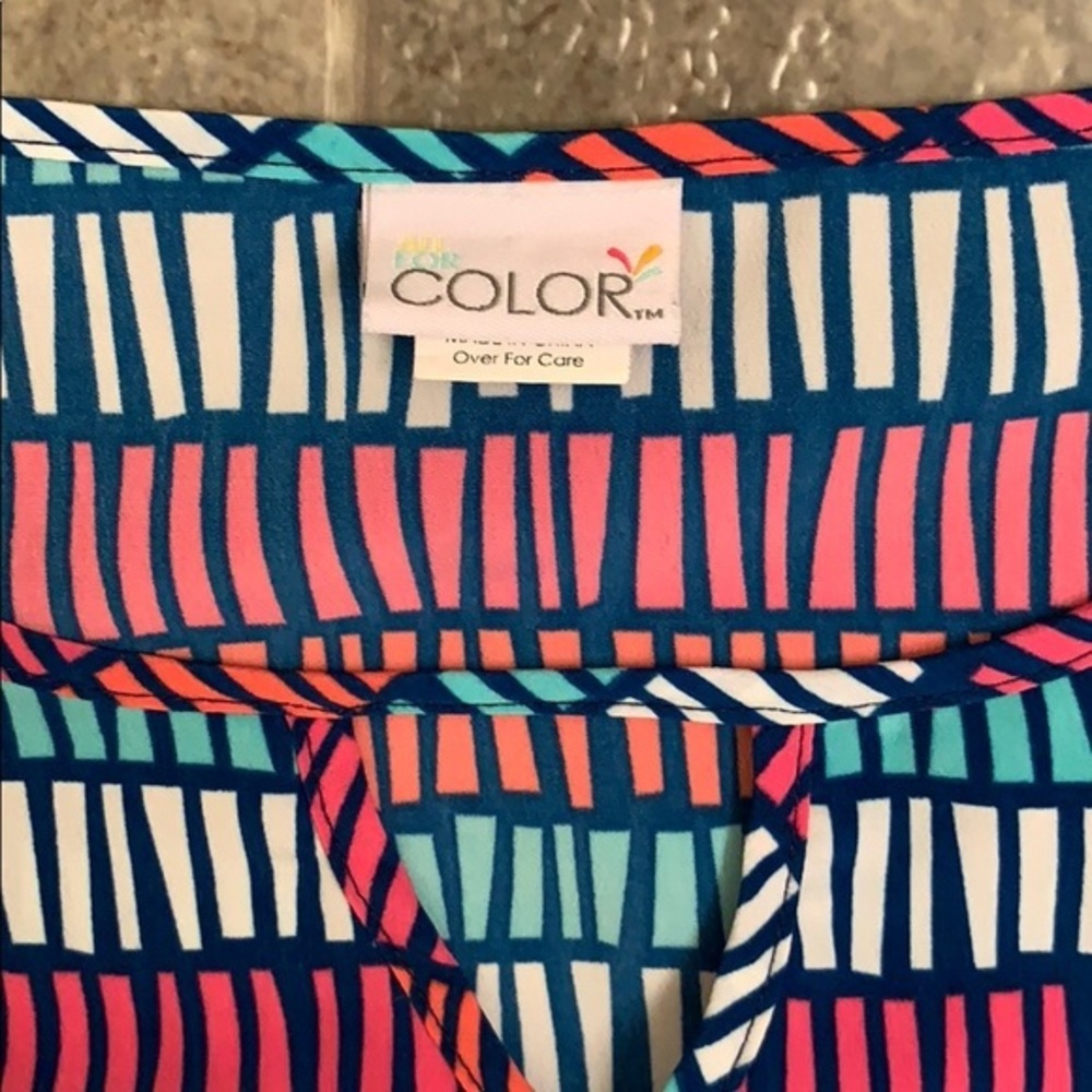 3/$25‎ - All for color sz lg long sleeve dress - Picture 2 of 3